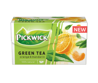 pickwick zelene caje pomeran a mandarinka packshot